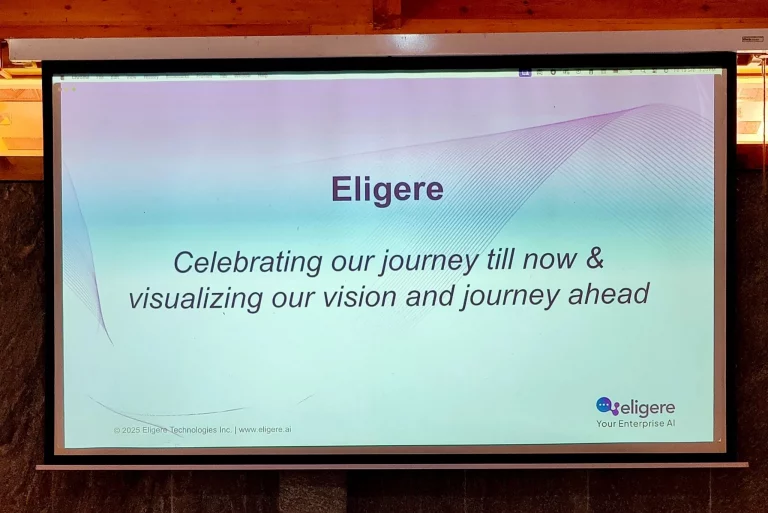 Eligere - B'lore 2025 Motto